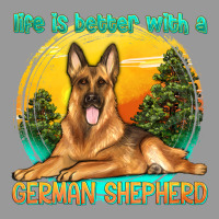 Life Is Better With A German Shepherd Vintage Hoodie | Teevron