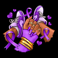 Domestic Violence Afro Girl Sneakers Heavyweight Sweatshirt | Teevron