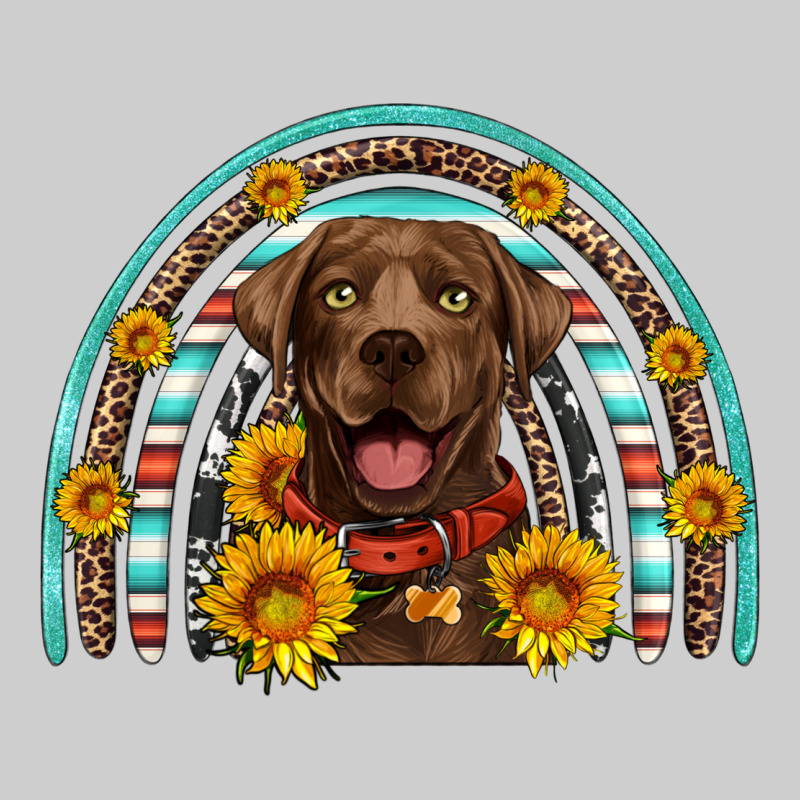 Chocolate Labrador Rainbow Premium Tee by Artiststas | Teevron