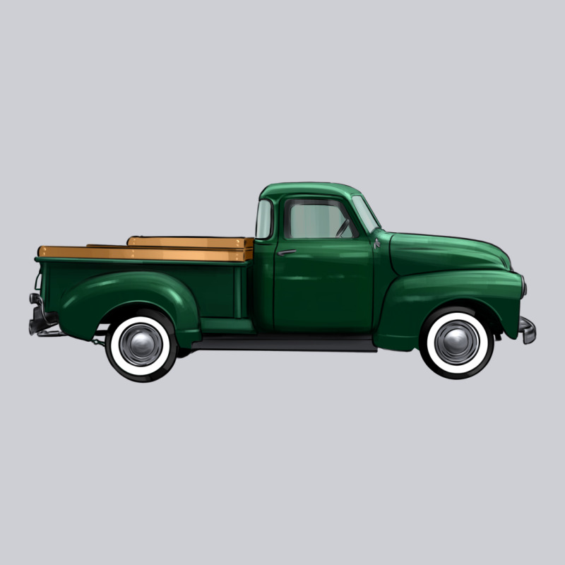 Western Green Truck Right Side View 1 Classic Tee by FaDigitalArtStudio | Teevron