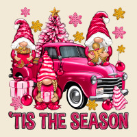 Tis' The Season Pink Christmas Gnomes Truck Premium Hoodie | Teevron
