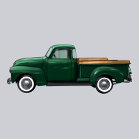 Western Green Truck Right Side View Classic Tee | Teevron