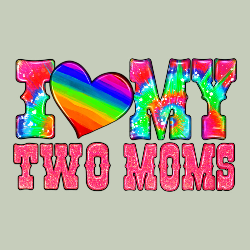 I Love My Two Moms Classic Tee by HRA Design Shop | Teevron
