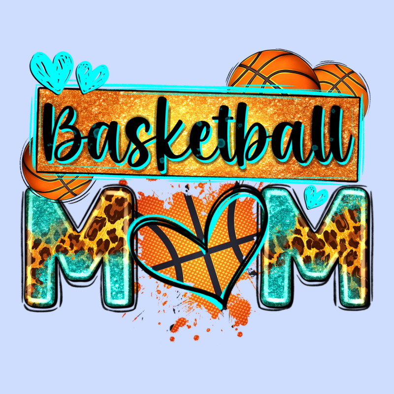 Basketball Mom With Leopard Urban Heavy Tee by Zillion Design Studio | Teevron