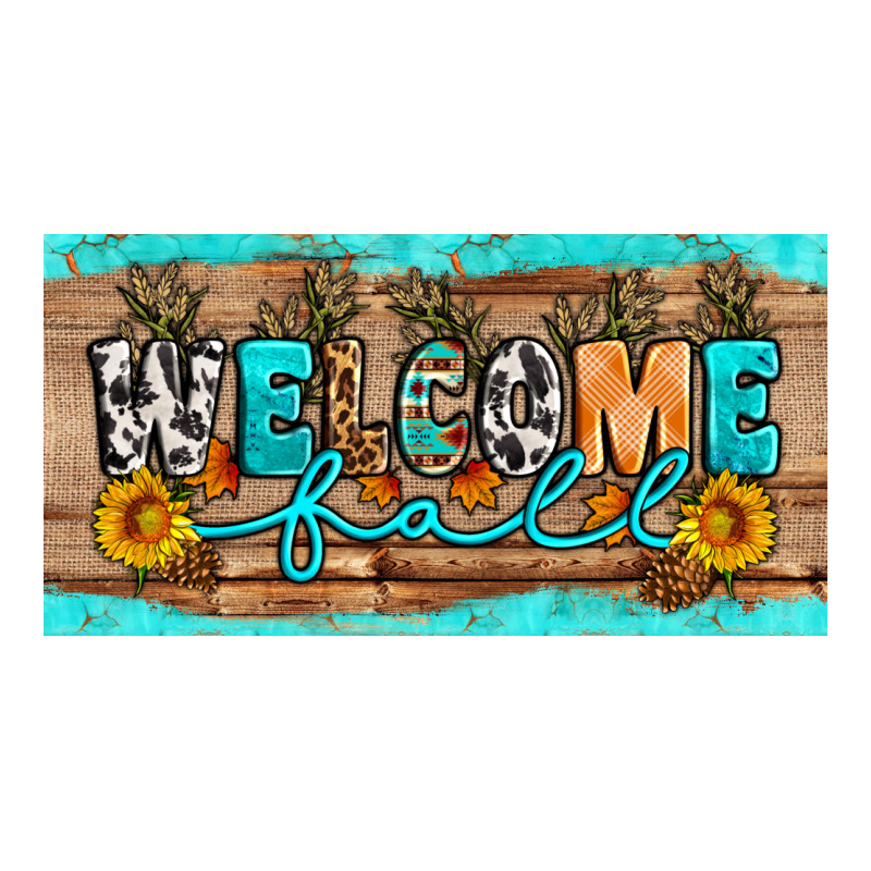 Welcome Fall Zipper Hoodie by Artiststas | Teevron