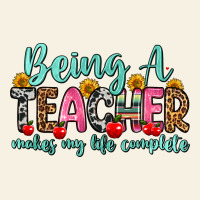 Being A Teacher Makes My Life Complete Vintage Tee | Teevron