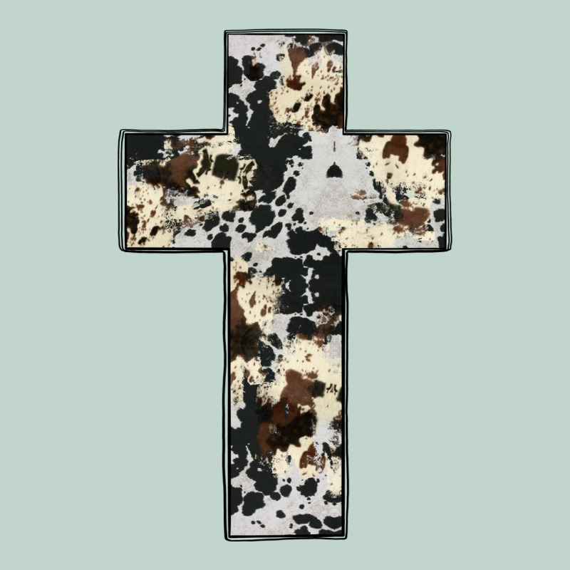 Cowhide Cross Zipper Hoodie by JahusDesignShop | Teevron