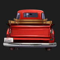 Western Red Truck Back View Classic Tee | Teevron
