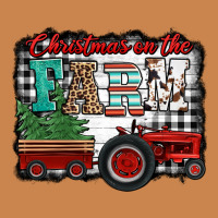 Christmas On The Farm Tractor Buffalo Plaid Heavyweight Hoodie | Teevron