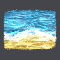 Glitter Beach Background Long Sleeve Tee | Teevron