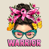 Cancer Warrior Messy Bun Urban Hoodie | Teevron