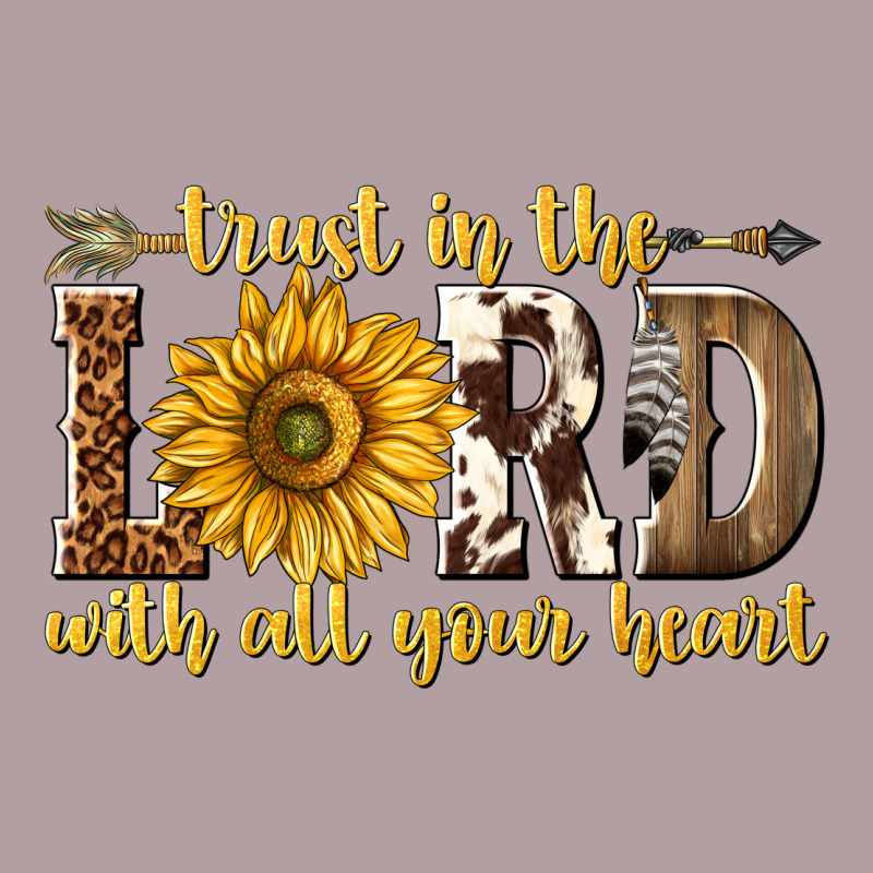 Trust In The Lord With All Your Heart Vintage Hoodie by texasbilliewilder | Teevron