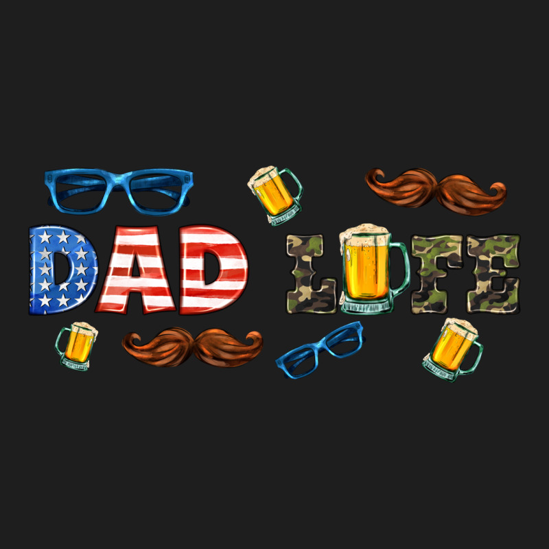 Dad Life  Libbey Glass Classic Tee by HRA Design Shop | Teevron
