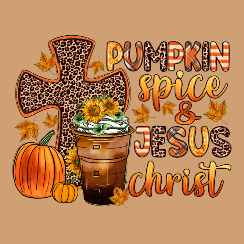 Pumpkin Spice And Jesus Christ Vintage Tee by Zillion Design Studio | Teevron