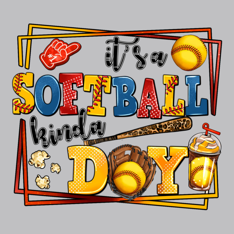 Its A Softball Kinda Day Long Sleeve Tee by AdoDesignShop | Teevron