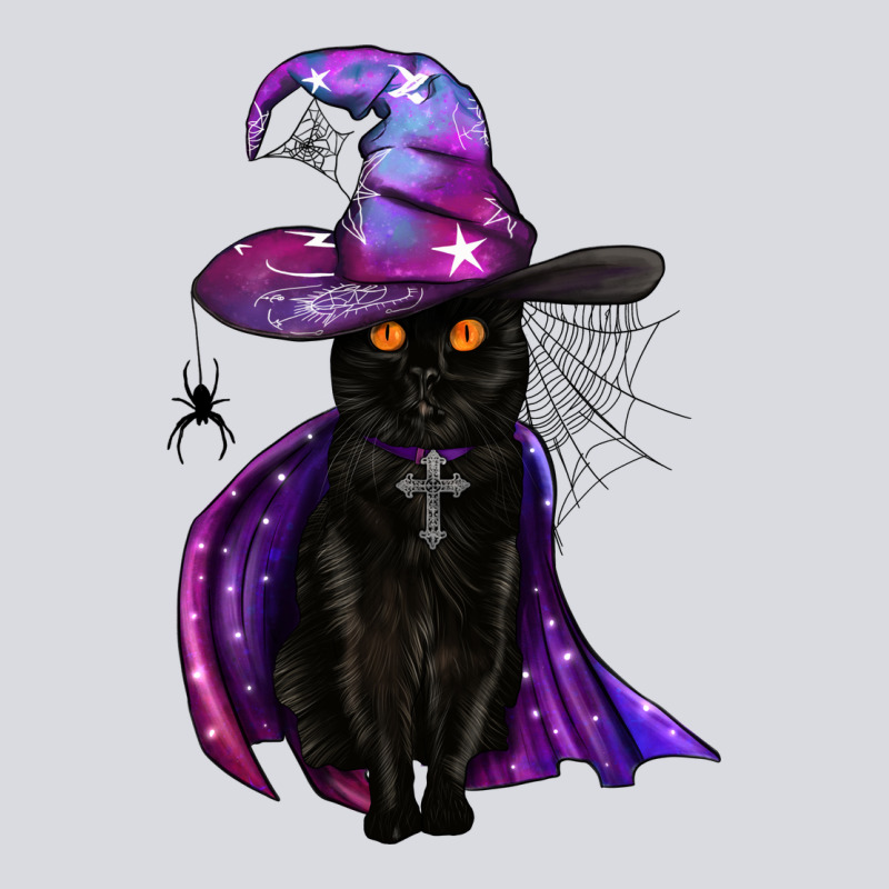 Black Witch Cat Zipper Hoodie by BundleAndBundleShop | Teevron