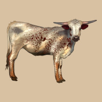 Texas Longhorn Heifer Heavyweight Hoodie | Teevron