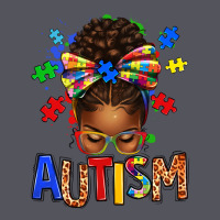 Autism Awareness Afro Messy Bu Vintage Hoodie | Teevron