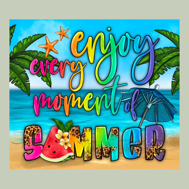 Enjoy Every Moment Of Summer Long Sleeve Tee by HRA Design Shop | Teevron