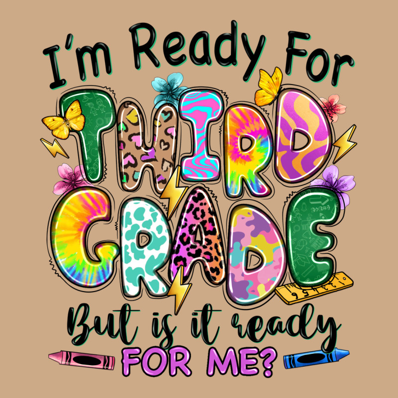 I'm Ready For Third Grade But Is It Ready For Me Vintage Hoodie by RanaPortraitStore | Teevron