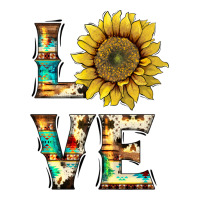 western love with sunflower | Teevron