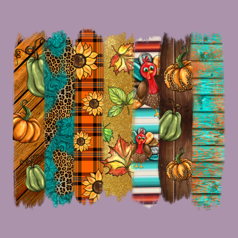 Thanksgiving Brushstroke Heavyweight Hoodie by BarkalooDesign | Teevron