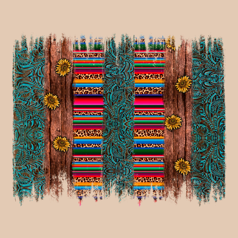 Sunflower Serape Brush Stroke Urban Hoodie by Artiststas | Teevron