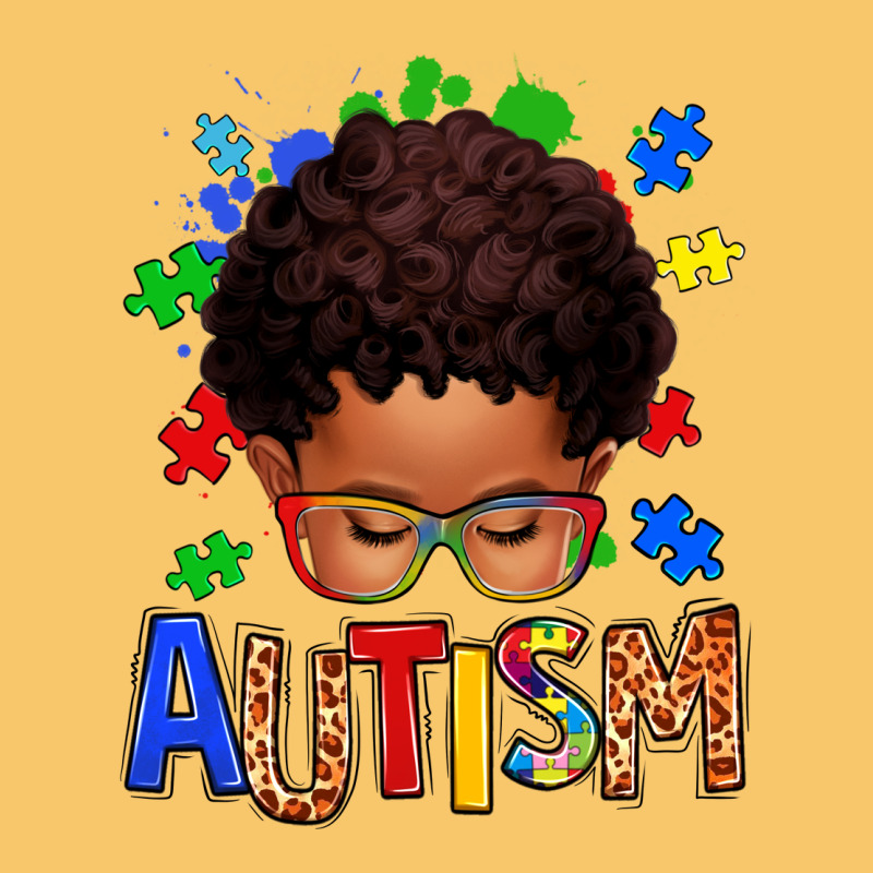 Autism Afro Kid Vintage Hoodie by texasbilliewilder | Teevron