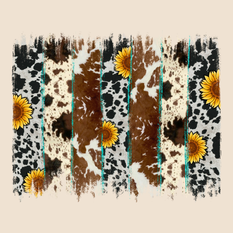 Sunflower Cowhide Brush Stroke Urban Hoodie by Artiststas | Teevron