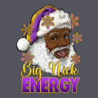 Big Nick Energy Purple And Gold Afro Santa Vintage Hoodie | Teevron