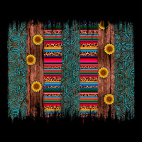Sunflower Serape Brush Stroke Urban Hoodie | Teevron