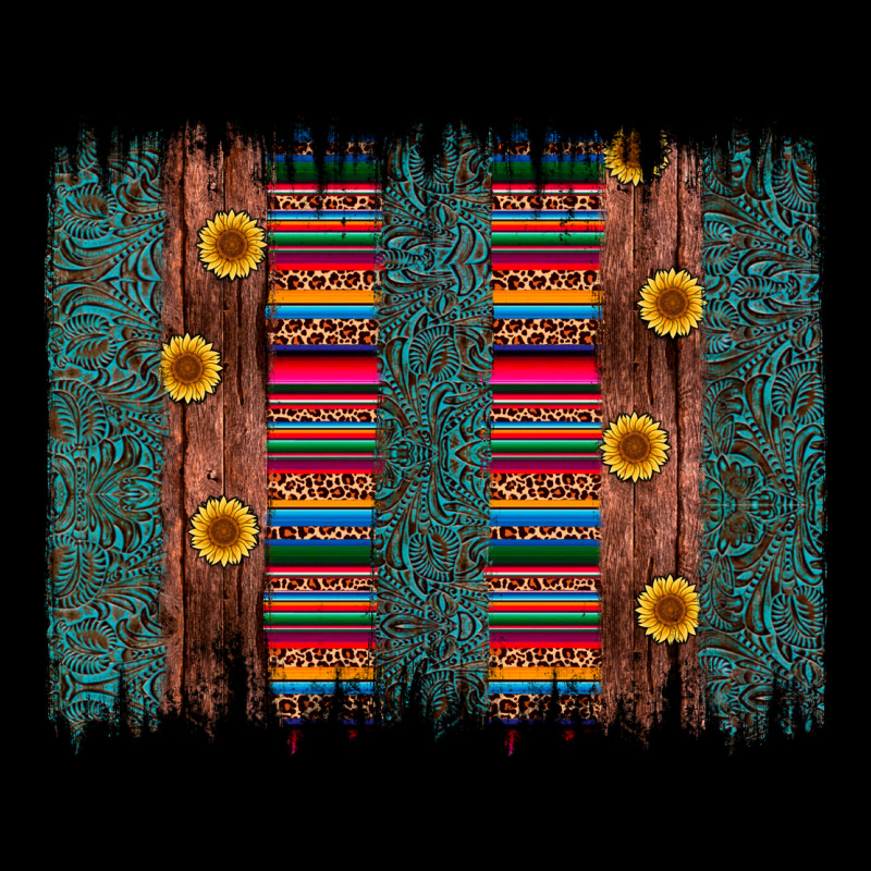 Sunflower Serape Brush Stroke Urban Hoodie by Artiststas | Teevron