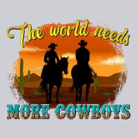 The World Needs More Cowboys Heavyweight Sweatshirt | Teevron