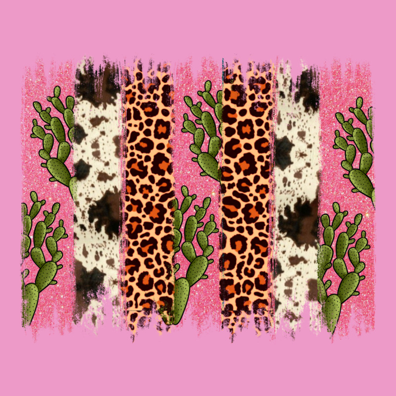 Cactus Leopard Cowhide Brush Stroke Urban Hoodie by Artiststas | Teevron