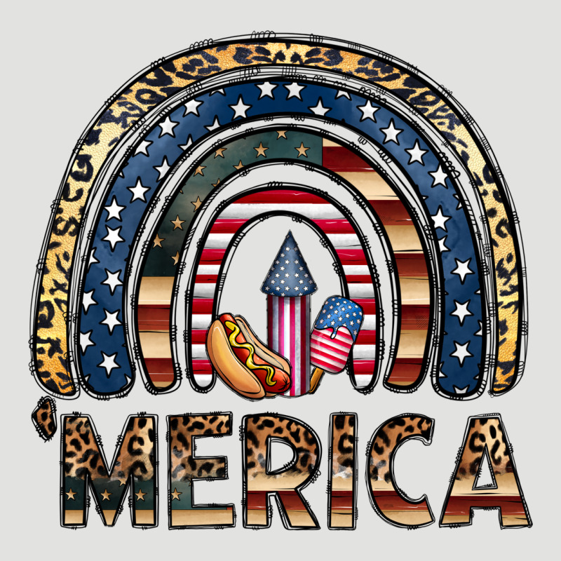 Merica Rainbow Classic Tee by CowhideDigitalArt | Teevron