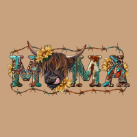 Western Mama With Highland Cow Vintage Tee | Teevron