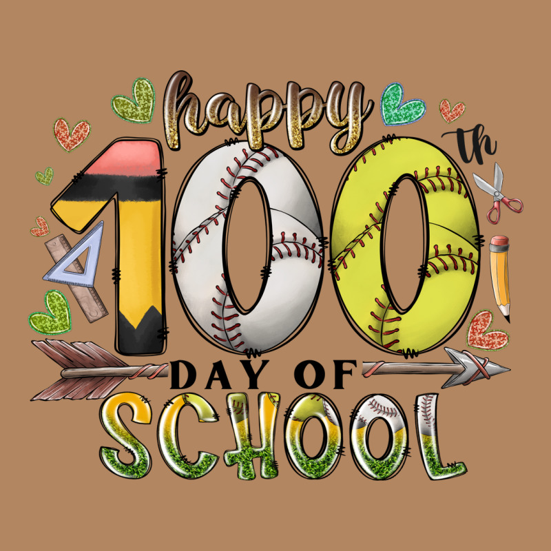Happy 100 Day Of School Long Sleeve Tee by RacoonDesign | Teevron