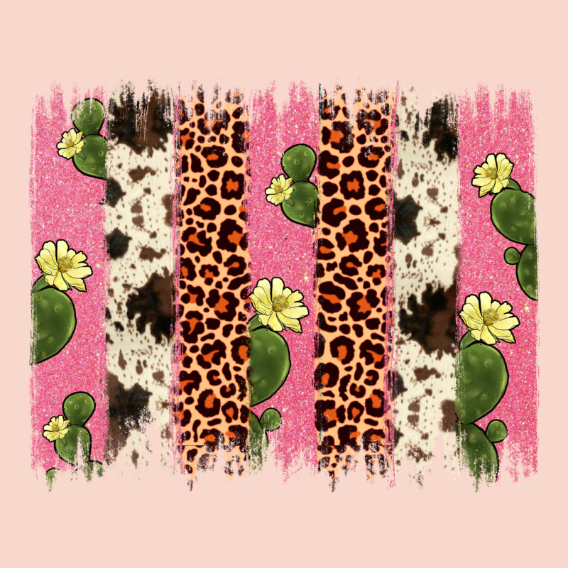 Cactus Leopard Cowhide Brush Stroke Urban Hoodie by Artiststas | Teevron