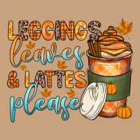 Leggins Leaves And Lattes Vintage Tee | Teevron