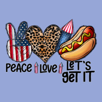 Peace Love Let's Get It Classic Tee | Teevron