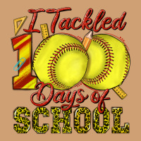 I Tackled 100days Of School Softball Vintage Tee | Teevron