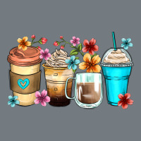 Flowers With Coffee Heavyweight Sweatshirt | Teevron