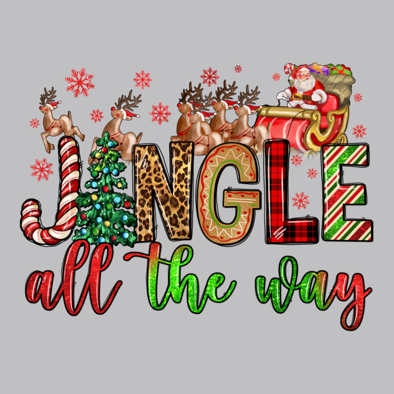 Jingle All The Way Long Sleeve Tee by FaDigitalArtStudio | Teevron