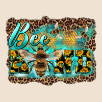 Bee Kind With Sunflower And Leopard Background Urban Hoodie | Teevron
