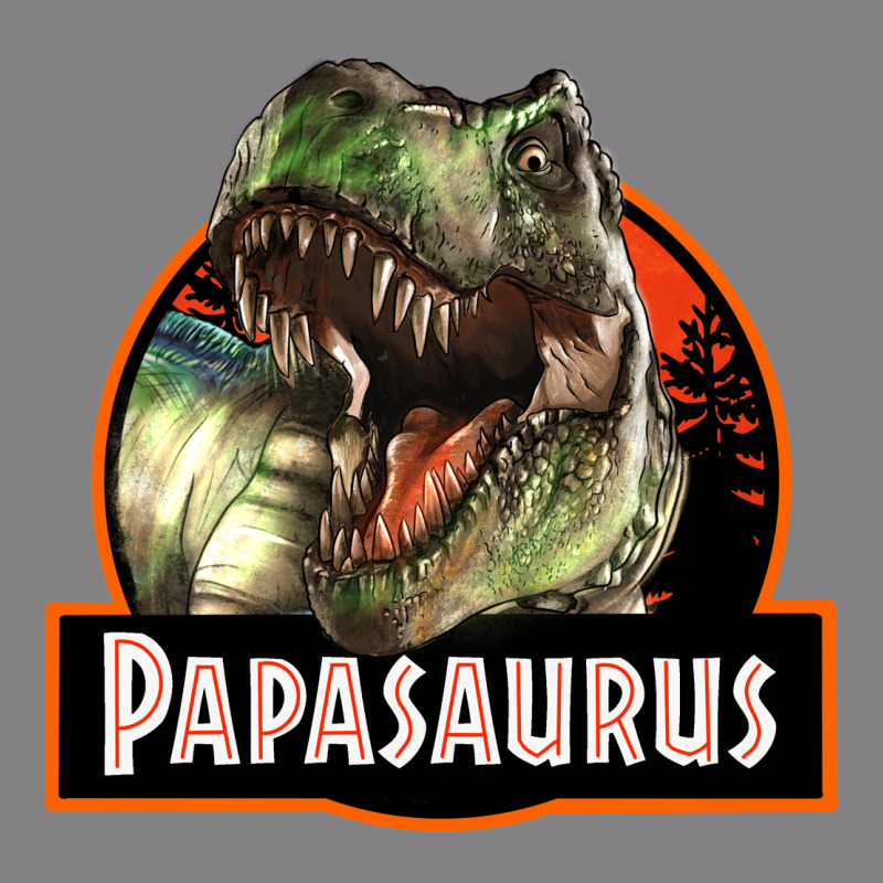 Western Papasaurus Papa Dinosaur Heavyweight Hoodie by LillyAllenDesigns | Teevron