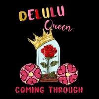 Delulu Queen Coming Through Premium Sweatshirt | Teevron
