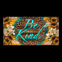 Be Kind Bees License Plate Urban Hoodie | Teevron