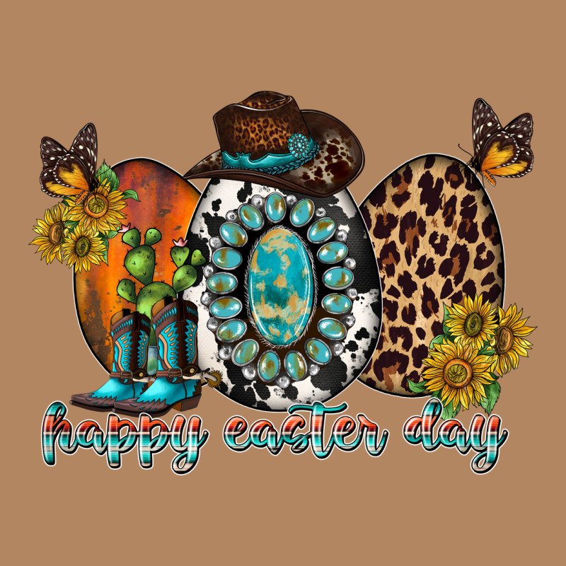 Happy Easter Egg Western Long Sleeve Tee by RacoonDesign | Teevron
