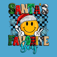 Santas Favorite Boy Premium Hoodie | Teevron