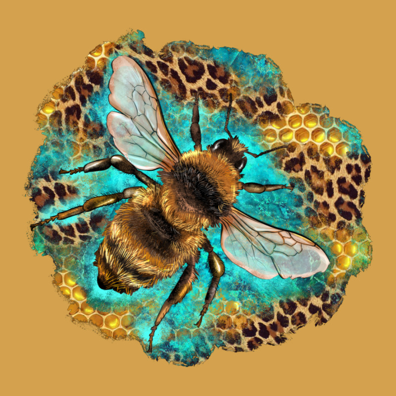 Leopard Honeycomb With Bee Urban Hoodie by Artiststas | Teevron